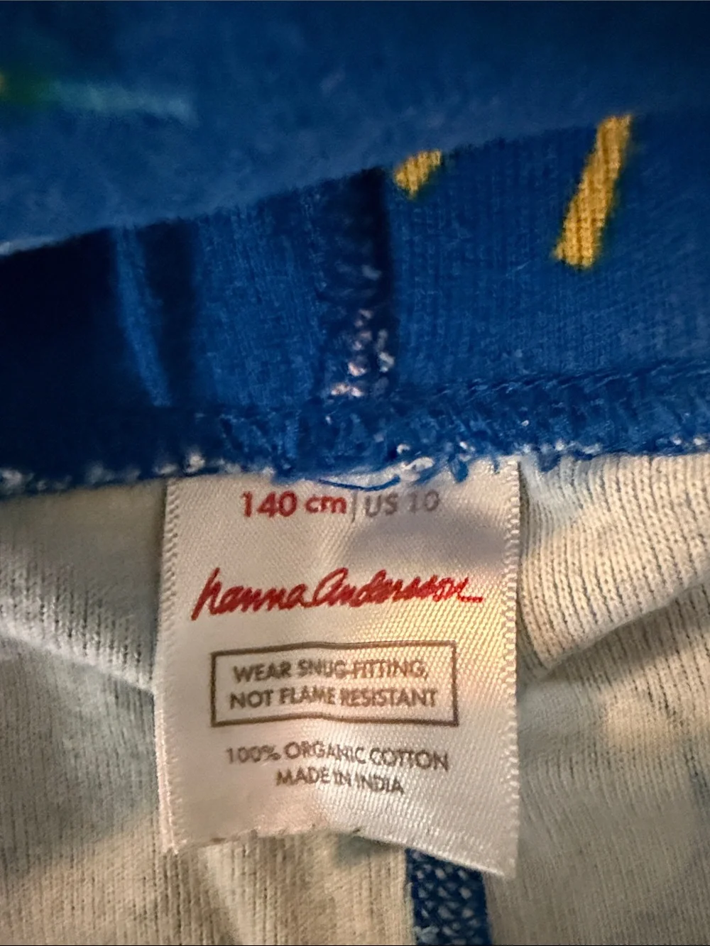 Hanna Anderson Mermaid, Whale, Narwhal Ocean Print Pajama Set